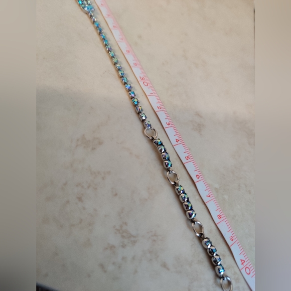 Vintage Sparkly Crystal Necklace Sherman Vibe - Picture 15 of 16